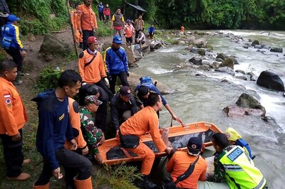 At Least 27 Killed, Dozens Injured as Bus Fall into 150-metre Ravine in Indonesia's South Sumatra
