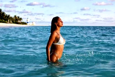 Disha Patani Looks Bewitching in White Bikini, See Pic