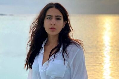 Sara Ali Khan Poses with Sunset in the Backdrop in This Pic from Maldives