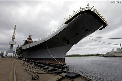 INS Vikramaditya reaches home base in Karwar