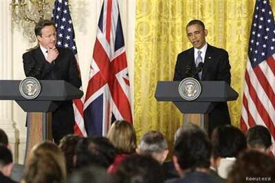 Obama says Cameron should fix relationship with EU