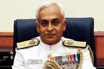 Sunil Lanba is the Next Navy Chief, to Take Charge from May 31