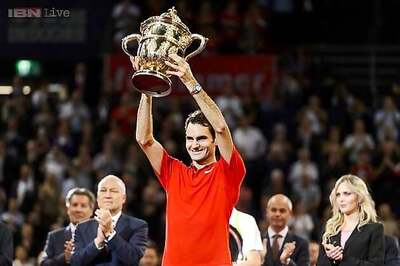 Roger Federer beats David Goffin for 6th Swiss Indoors title