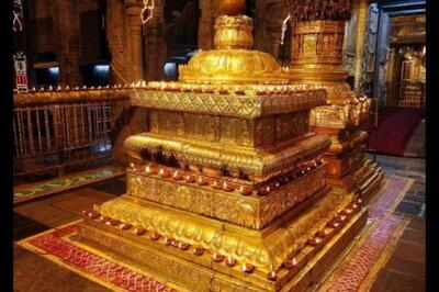 Gold plating work at Tirumala temple illegal: HC