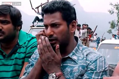 'Aambala' trailer: Vishal thrashes a bunch of scary goons; Hansika Motwani plays his lady love