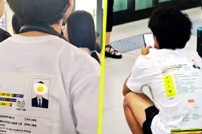 Chinese Man, Looking For Job, Prints His Resume On T-Shirt