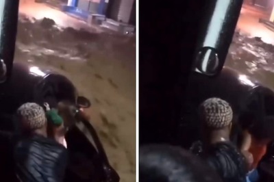 Watch: Man's Quick Thinking Saves Mother And Baby From Flash Floods