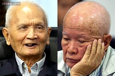 Cambodia tribunal convicts Khmer Rouge leaders Khieu Samphan and Nuon Chea