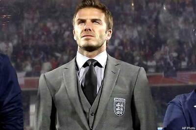 Fan confronts Beckham in dressing room