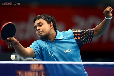 Asian Games: Soumyajit Ghosh wins, Sharath Kamal loses in table tennis