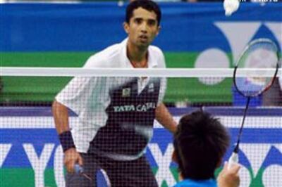 Kashyap shines, Bhat loses at World Badminton Championship