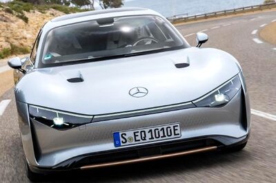 Mercedes-Benz Vision EQXX Concept Electric Car Just Covered 1,000 Km on a Single Charge