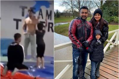 Shilpa Shetty-Raj Kundra's Son Viaan Trains for Backflips with Tiger Shroff, Watch Throwback Video