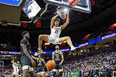 Wake Forest Ends 9-game Skid Against Virginia, 63-55