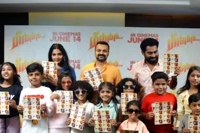 Kunchacko Boban-starrer Grrr Cast Showers Children With Gifts At Film Event