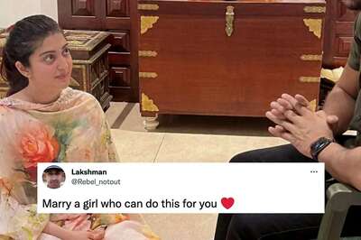 'Never Ever': Image of Actress Sitting At Her Husband’s Feet Sparks Debate on Twitter