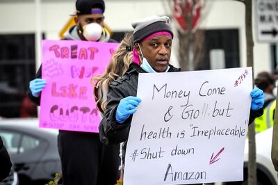 Amazon Fires Employee Who Said Coronavirus Positive Staff Working in New York Warehouse