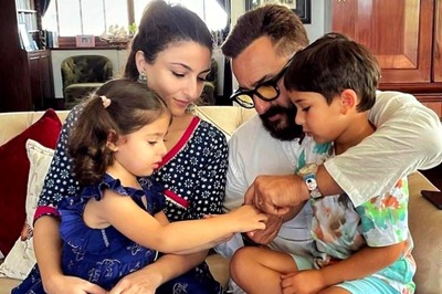 This Photo of Saif Ali Khan with Taimur, Soha and Inaaya is the Ultimate Rakhi Moment