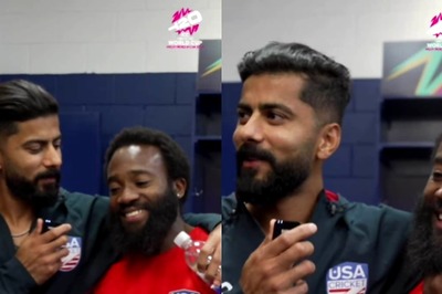 'First World Cup, You Perform': USA Cricketers Recreate Andre Russell’s BPL Interview After Entering Super Eight