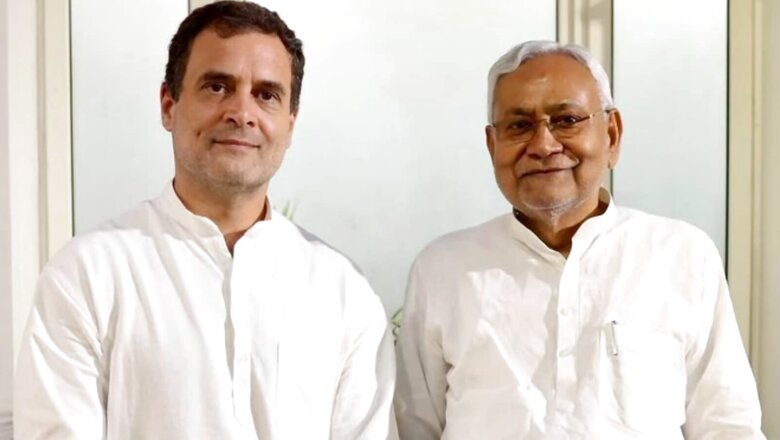 Nitish Meets Rahul Gandhi in Delhi, Rules Out PM Ambition Amid Buzz Over His Candidature