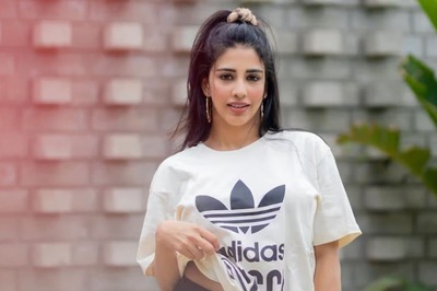 Actress Daksha Nagarkar Gives Cool Vibes In Oversized T-shirt And Black Cargo Jeans