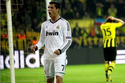 Real Madrid need goals against Dortmund in the 2nd leg