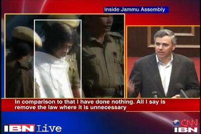 Jammu and Kashmir: Omar demands repeal of AFSPA