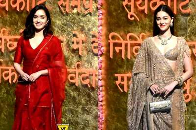 Shraddha Kapoor to Ananya Panday, Bollywood Stars Who Attended the Ganpati Puja at Ambani Home