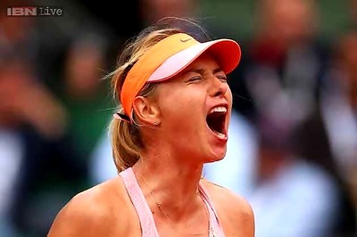 Sharapova-Bouchard, Djokovic-Gulbis in French Open semi-finals