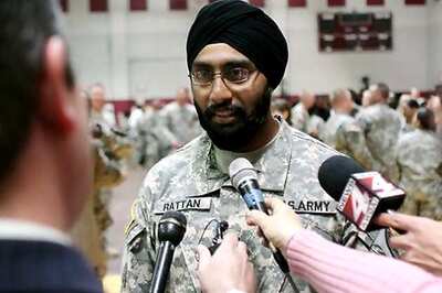 After years, first Sikh as US Army officer