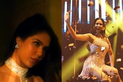 Sexy! Sonam Bajwa Sizzles, Flaunts Her Curves In A Sequin Bodycon Gown; See Hot Photos