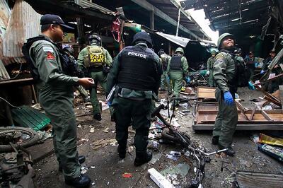 Bomb at Pork Stall in Market in Thailand's South Kills 3, Wounds 22
