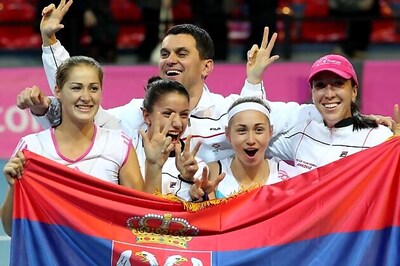 Serbia set up Fed Cup semis clash with Russia