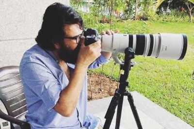 Mammooty Turns Photographer for His 'Morning Guests'