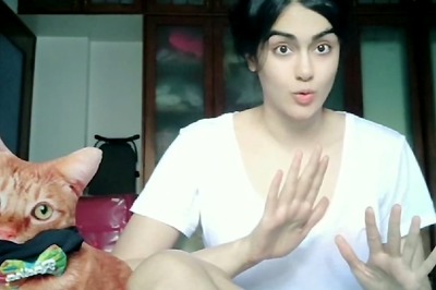 Adah Sharma Gives Tutorial on How to Make Masks at Home