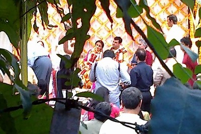 Big B, SRK attend party given for Vidya, Siddharth