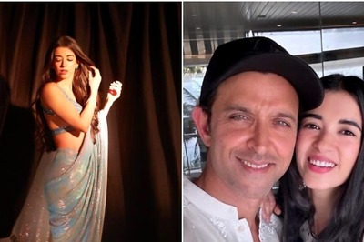 Hrithik Roshan Cannot Stop Gushing About Saba Azad’s Saree Look and Here's Proof