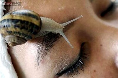 Snails slither into spa scene in Thailand and around world