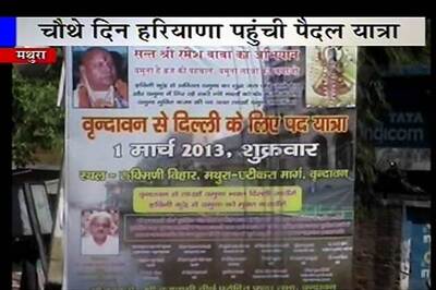 Thousands of people march to Delhi demanding a clean Yamuna