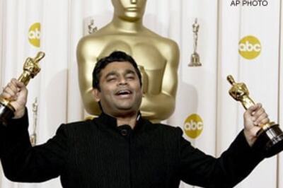 Rahman's Oscar race II, nominated for original song