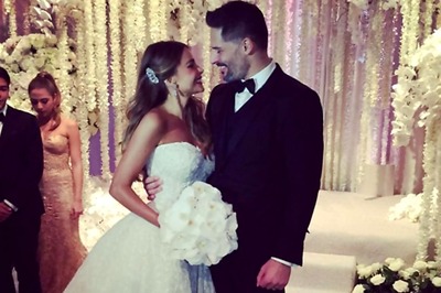 Sofia Vergara's wedding dress made by 32 people