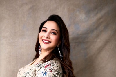 The Queen of Dance, Madhuri Dixit Exudes Elegance in Festive Wear