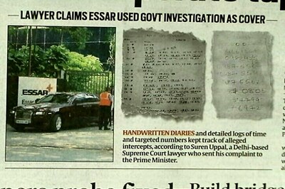 PMO Seeks Report Into Essar Phone Tapping Case