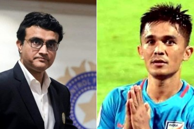 Sourav Ganguly Tags Wrong 'Sunil Chhetri' While Congratulating Indian Football Team For AFC Asian Cup Qualification