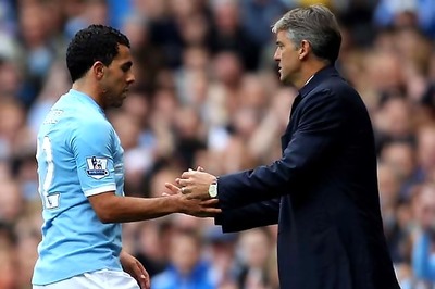 Tevez return at City still possible: Mancini