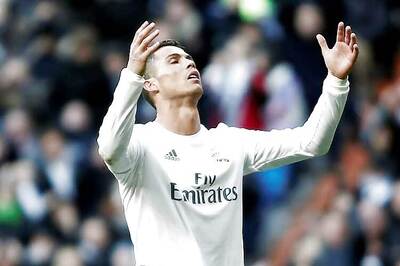 Unhappy Ronaldo Subbed as Real Madrid Held by Las Palmas