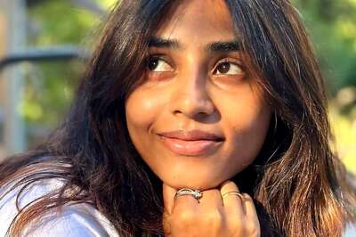 Sapthami Gowda Blends Comfort And Style In Chic White Tee Look