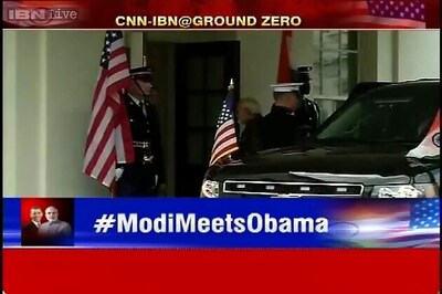 Live: Modi, Obama discuss economy, trade, security; US says it will 'deepen existing ties with India'