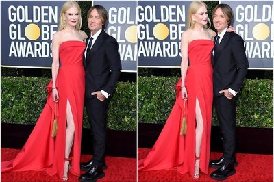 Keith Urban Sports Platform Shoes to Match Wife Nicole Kidman's Height at Golden Globes 2020