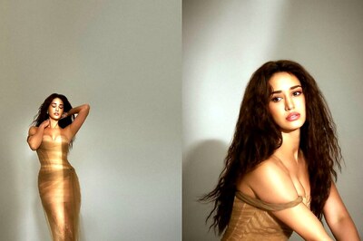 Disha Patani Sets The Internet On Fire In Bold Sheer Corset Gown